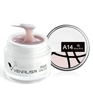 Buy VENALISA Gray Pink Color Builder Gel for Nails Extension-15ml Hard ...