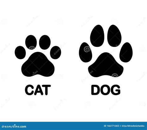 Cat Paw Print Stock Illustrations – 46,628 Cat Paw Print Stock ...