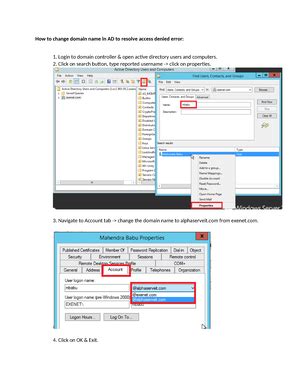 Internal IT and Servicenow Templates - Scenarios: 1) Work from home ...