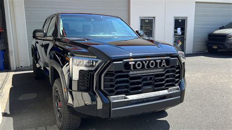 Black Toyota Tundra Trd Pro