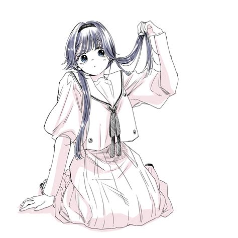 "Kaoru Hana wa Rin to Saku" - Kaoruko Waguri in twaintail hairstyle ...