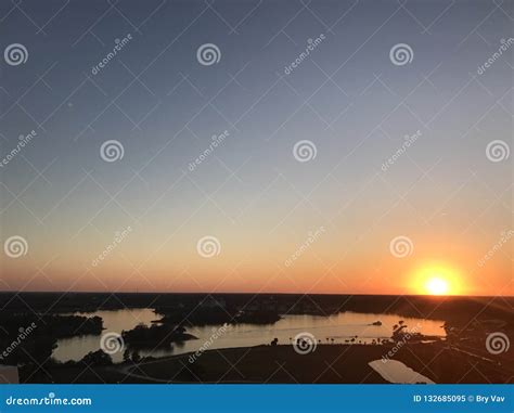 Florida Sunset stock image. Image of orlando, walt, florida - 132685095