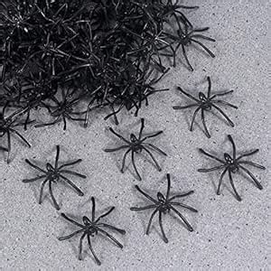 PRAV® 1X(100 pcs Fake Spider Practical Jokes Props Realistic Spider for ...