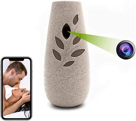 Mini Spy Camera Aroma Diffuser, 4K HD Wifi Wireless Hidden Camera with ...