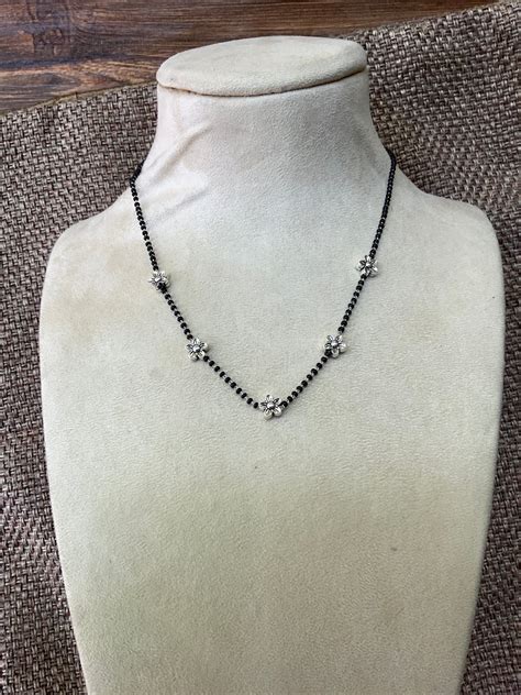 Round Silver Ball Mangalsutra - Latest Mangalsutra Designs - Abdesigns ...