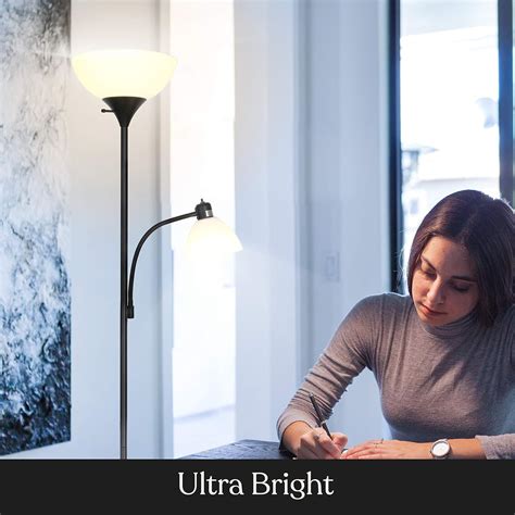 Brightech Sky Dome Plus LED Floor lamp, Torchiere India | Ubuy