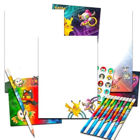 Buy Pokemon School Supplies Value Pack ~ 13 Pc Bundle with Pokemon ...