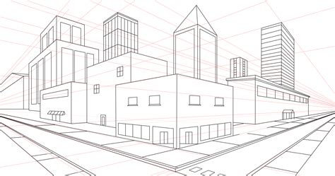 Image result for Two-Point Perspective Object Drawing