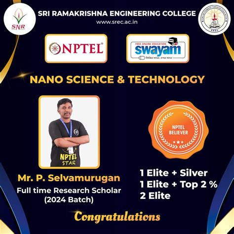 Department of Nano Science & Technology | SREC