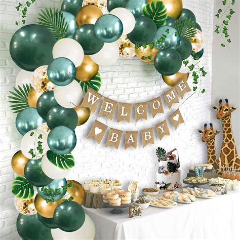 OLAMEMOIRS Jungle Safari Baby Shower Decorations Kit with India | Ubuy