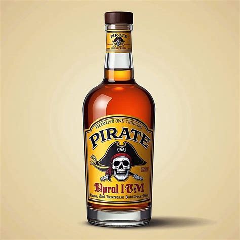 Pirate Rum Label Design | Freelancer
