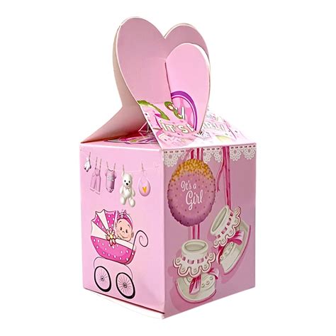 M14 It's a Girl | Baby Shower Pink Multi Purpose Gift Box – Vinayak De ...