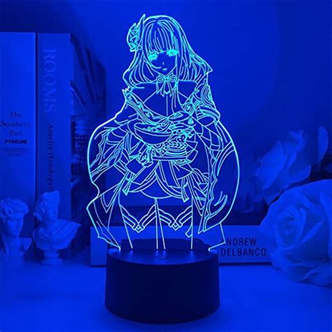Buy 3D Illusion Hot Game Light Genshin Impact Hutao Raiden Shogun Xiao ...