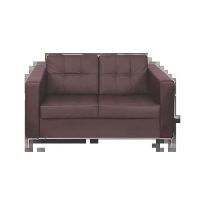 Aura 2 Double Seater Wooden Frame Sofa by Geeken
