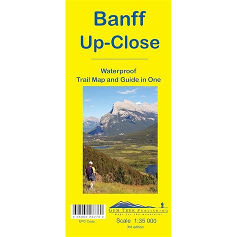 Buy Banff Up-Close Map | Gem Trek Maps Online at desertcart INDIA