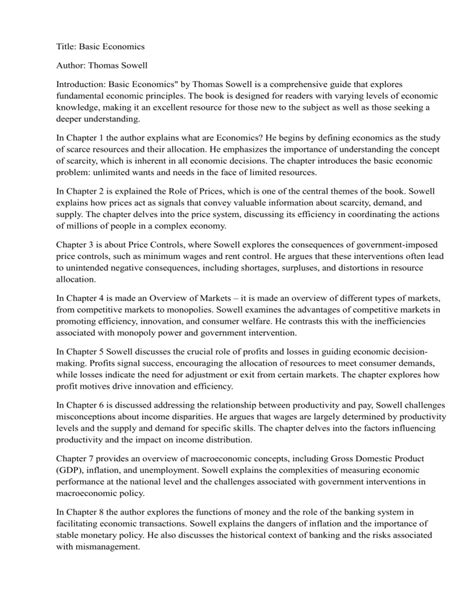 Basic Economics Explained 的图像结果