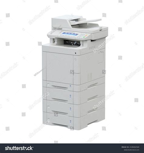 Multifunction Printer Scanner Isolated Office Professional Stock ...
