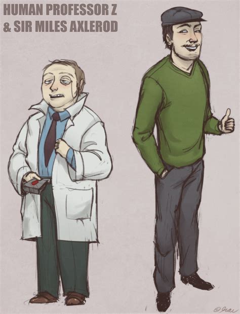Cars 2 - Human Professor Z and Sir Miles Axlerod by supivuokko on ...