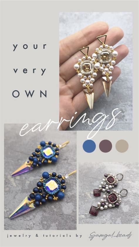 Bead Earring Tutorial 的图像结果