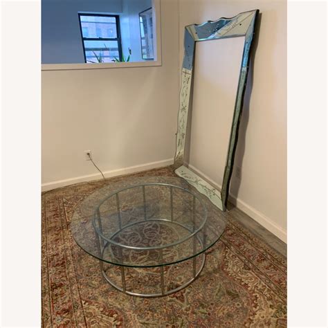 Floor Length Vintage Mirror Frame - AptDeco