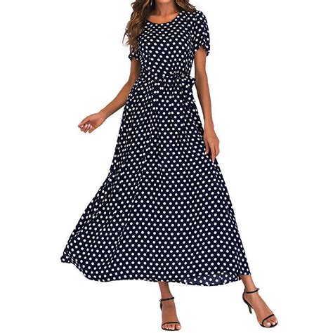 Herrnalise Plus Size Maxi Dresses for Women 2024 Casual Summer Beach ...