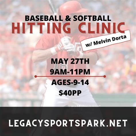 legacy-sports-park-softball-baseball-hitting-clinic | Legacy Sports Park