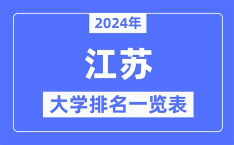 2023年江苏省大学排名一览表_江苏各所高校最新排行榜_学习力