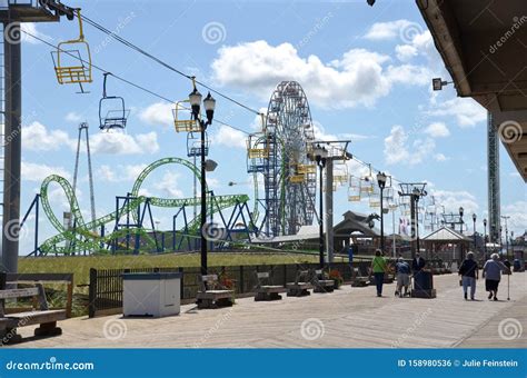 Seaside Heights editorial photo. Image of board, heights - 158980536