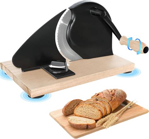 Amazon.com: Manual Bread Slicer For Homemade Bread,Adjustable Thickness ...