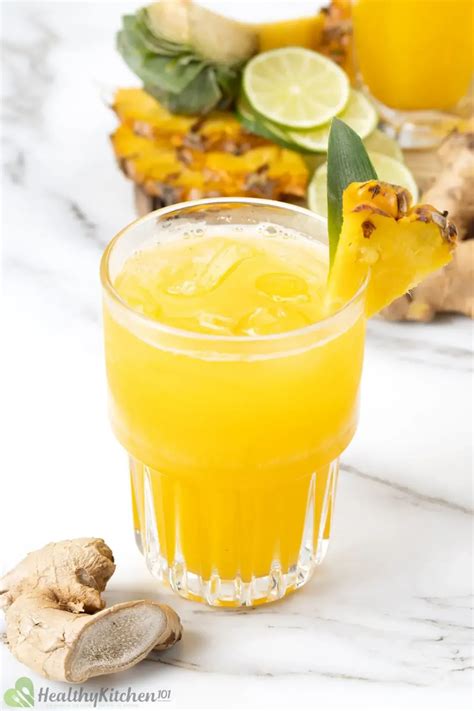 Pineapple Ginger Juice Recipe: a Flavorful Tropical Quencher