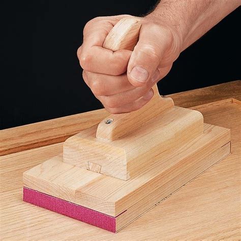 Large Sanding Block | Sanding block, Woodworking hand tools, Wood ...