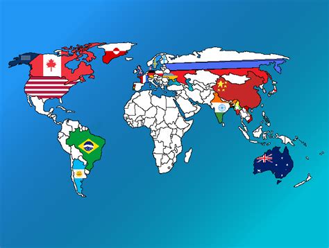 Pixilart - World Map Flag ADD MORE NATIONS by MagicalMaya