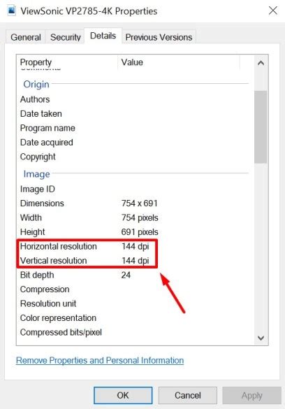 Custom DPI Setting 的图像结果