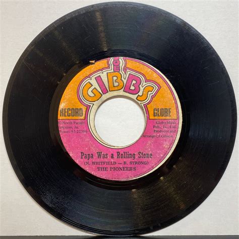Papa Was A Rolling Stone / Feeling High - Pioneers, The | VINYL7 RECORDS