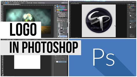 How to make a logo in photoshop. - YouTube