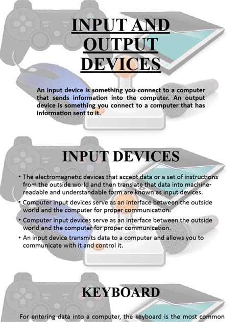 Image result for Input Output Devices Explained