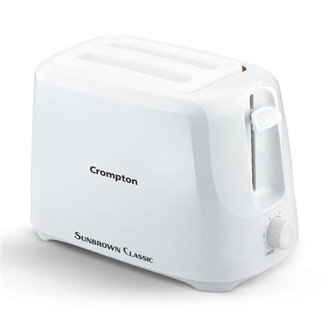Buy Crompton SunBrown Classic Pop-up Toaster 700W with Removable Crumb ...