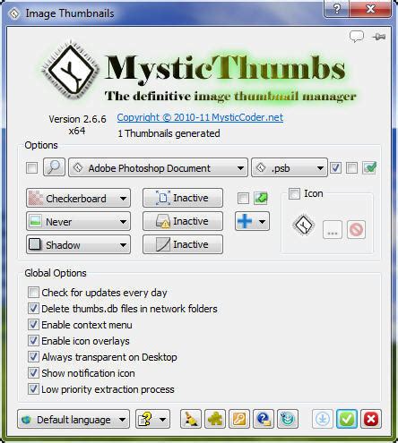 MysticThumbs Thumbnail Generator - Feature Overview