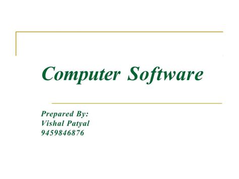 Lesson On Software in Computer 的图像结果