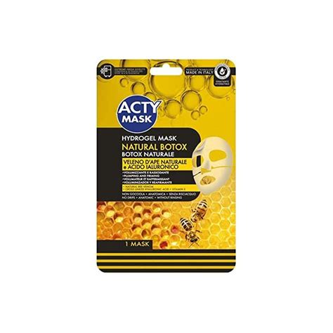 Buy Acty Hydrogel Natural Botox Bee Venom Tissue Mask - Pack of 10 ...
