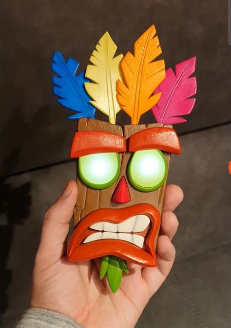 Crash Bandicoot Tiki Mask Evil