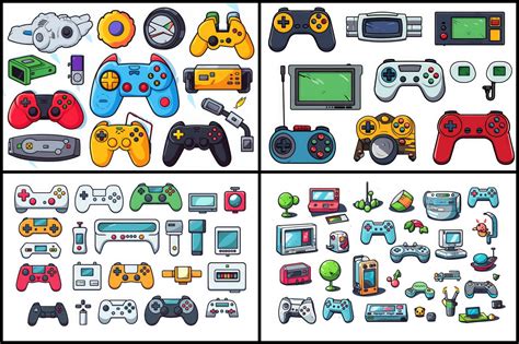 Video Game Clipart Graphic by Ai Graphic Design Bundle · Creative Fabrica