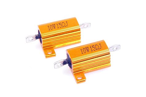 LM YN 10 Watt 15 Ohm 5% Wirewound Resistor Electronic Aluminium Shell ...