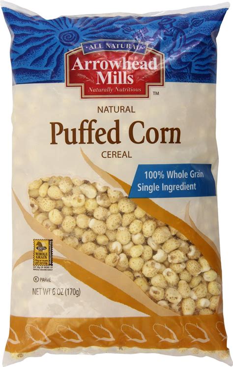 Arrowhead Mills Puffed Corn Cereal • Find prices