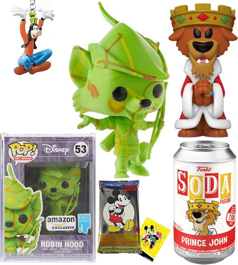 Buy Sherwood Figure Pack Bundled with Robin Hood Pop! Artist Series ...