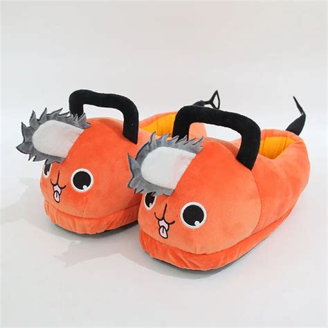 CHAINSAW MAN POCHITA PLUSHIE FOOTWEAR | Free Size