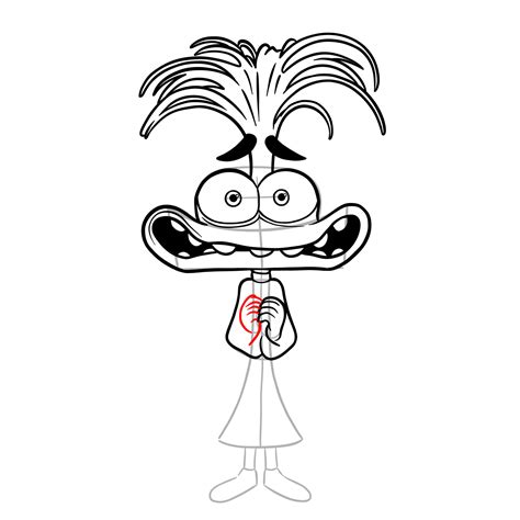 How to Draw Anxiety from Inside Out 2