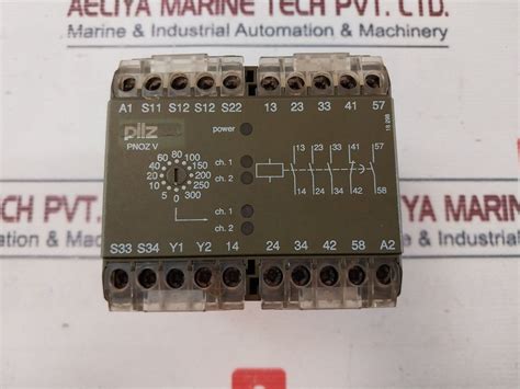 Pilz Pnoz V 300 S 24 V Dc Safety Relay – Aeliya Marine Tech®