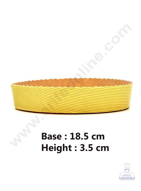 Novacart Bake & Serve Paper Baking Mould By Cake Decor - Round Cake ...