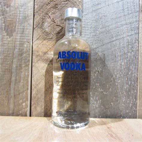 Absolut Vodka 375ml (Half Size Btl) - Oak and Barrel